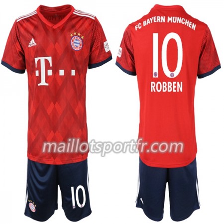 Maillot de Foot Bayern Munich Robben 10 Enfant Domicile 2018/19 Maillot de Foot Bayern Munich Robben 10 Enfant Domicile 2018/19